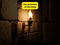 The history of light: From the primitive campfire to modern LEDs 💡 #evolution #motivation