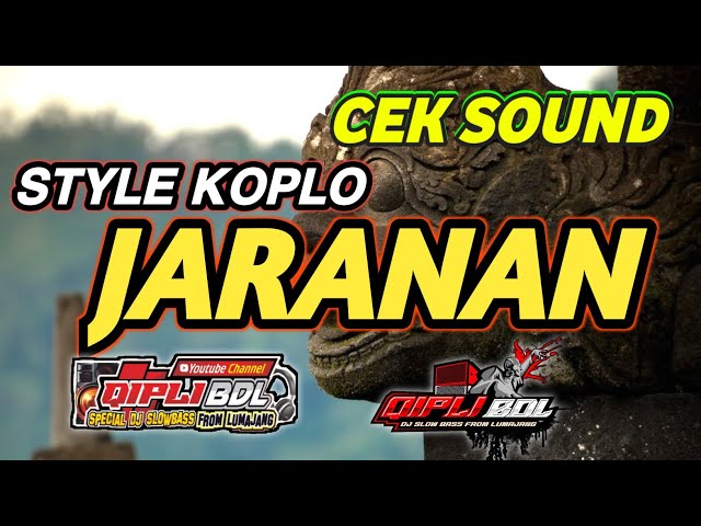 DJ CEK SOUND BASS JARANAN VERSI KOPLO class=