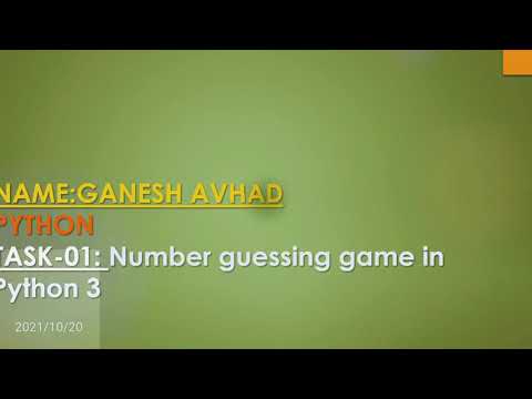 Correct Number Guessing Python Game