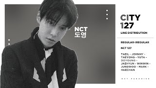 NCT 127 - City 127 (지금 우리) (Line Distribution)