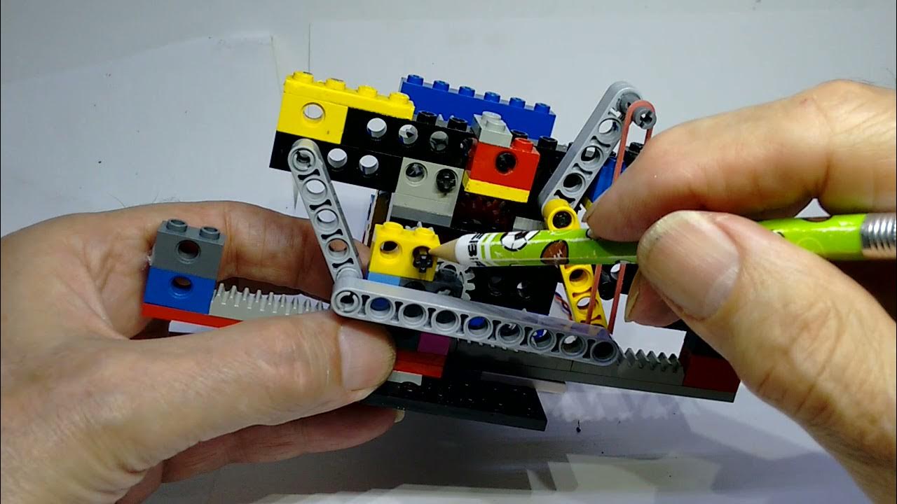 Lego rack and pinion mechanically reversing (3) YouTube