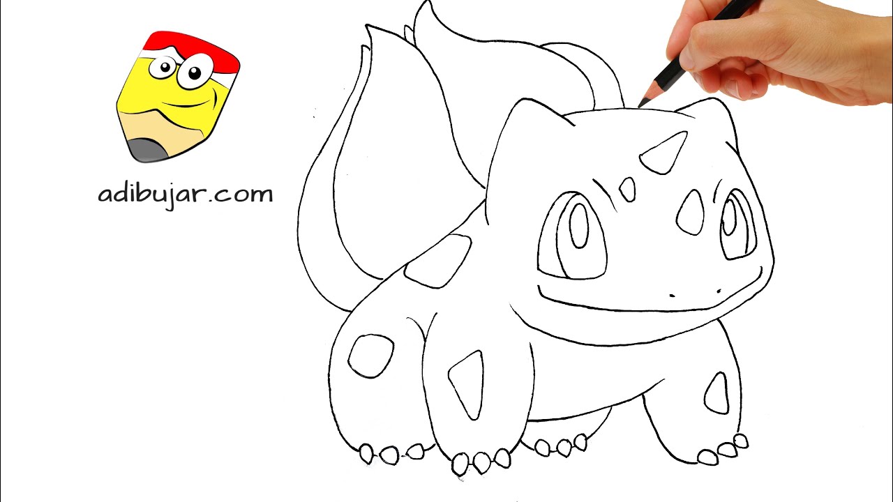 Cómo dibujar a Bulbasaur (Pokemon) a lápiz fácil paso a paso | How to draw  Bulbasaur - thptnganamst.edu.vn