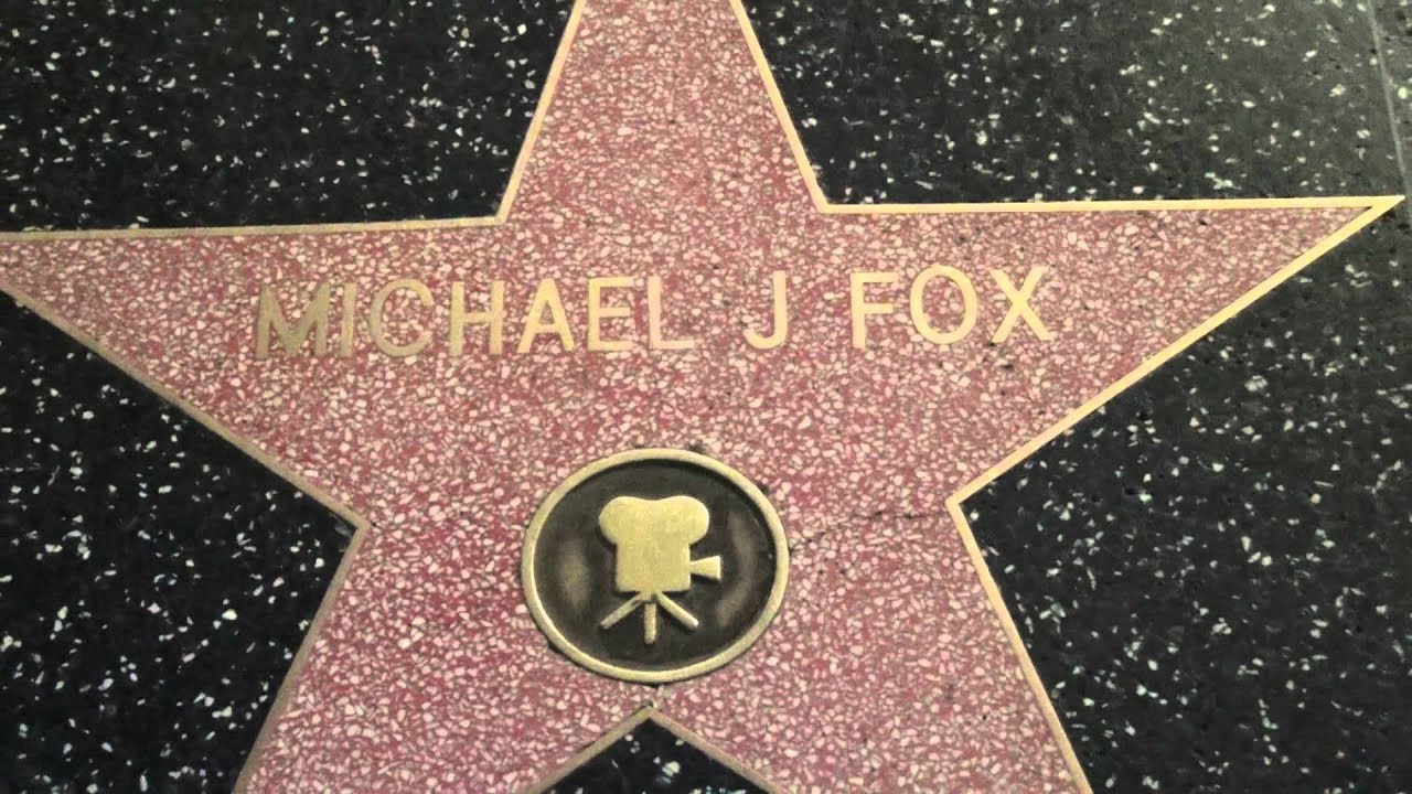 Michael J Fox Hollywood Walk Of Fame Star