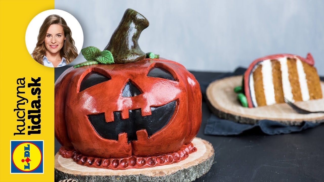 Halloweenska torta z hokkaido tekvice 🎃 | Veronika Bušová | Kuchyňa Lidla