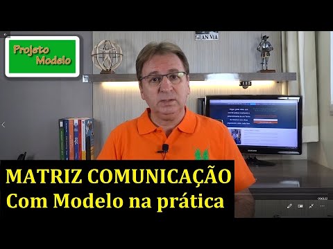 Vídeo: O que é matriz de comunicação?