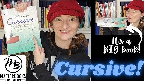 Masterbooks: Cursive Homeschool Curriculum (FLIP THROUGH)!!!
