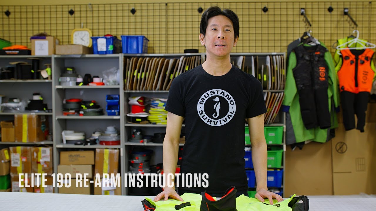 Elite 190 Re-Arm Instructions (MD3170) | Mustang Survival