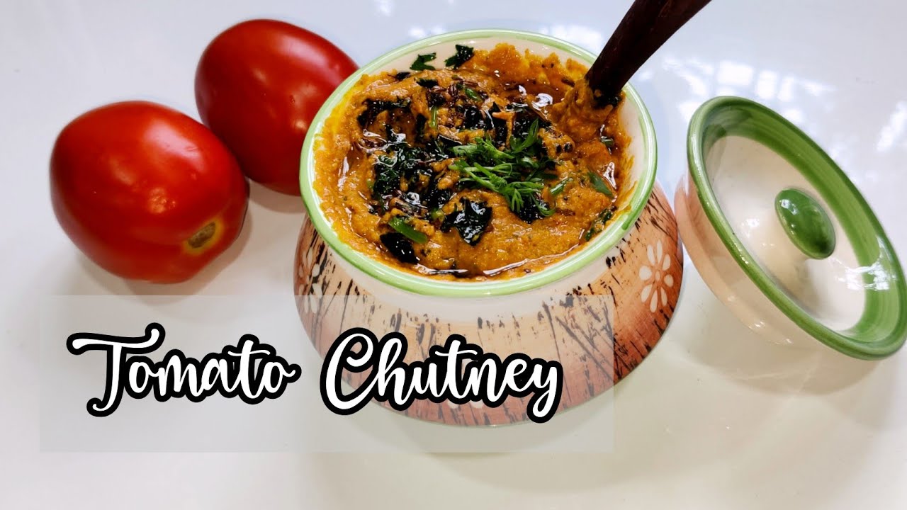 Tomato Chutney Tangy Tomato Chutney Idli Dosa Chutney South