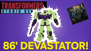 Transformers Studio Series 86 Devastator - GotBot True Review NUMBER 1305