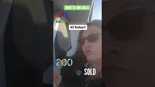 FOLLOW ME ON THE ROAD TO 200 SALES! NUMBER TWO TODAY ONE MORE FOR A HAT TRICK!#roadto200