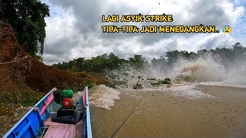 Astaghfirullah!!! Kejadiannya begitu cepat, Lagi Asyik Mancing Baung..😰