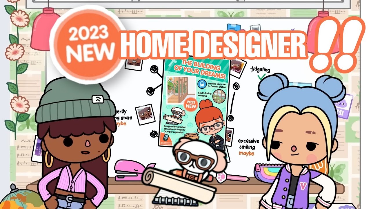 NEW HOME DESIGNER‼️😱🏠 NEW UPDATE😍 TOCA BOCA 🌍 YouTube