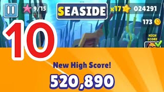 Subway Surfers [SEASIDE] Word Hunt Complete / New Highscore