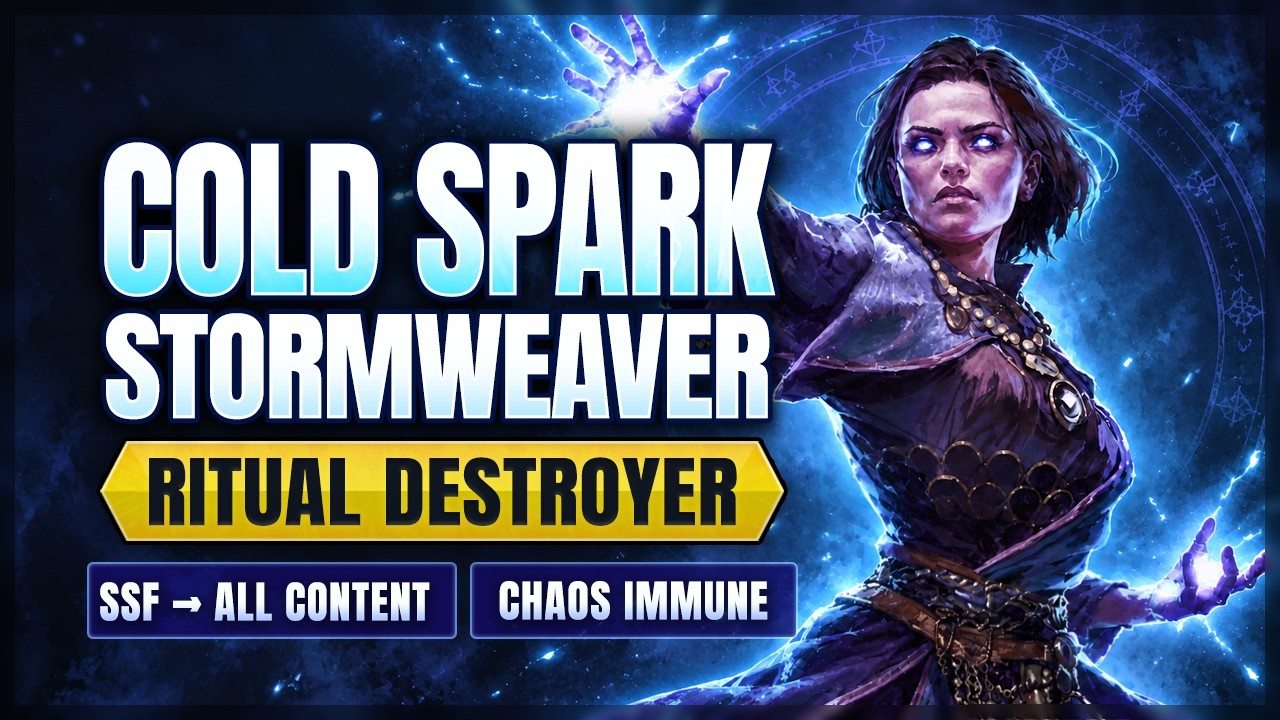 Cold Spark Stormweaver - League Start to All Content | PoE 2 Build Guide