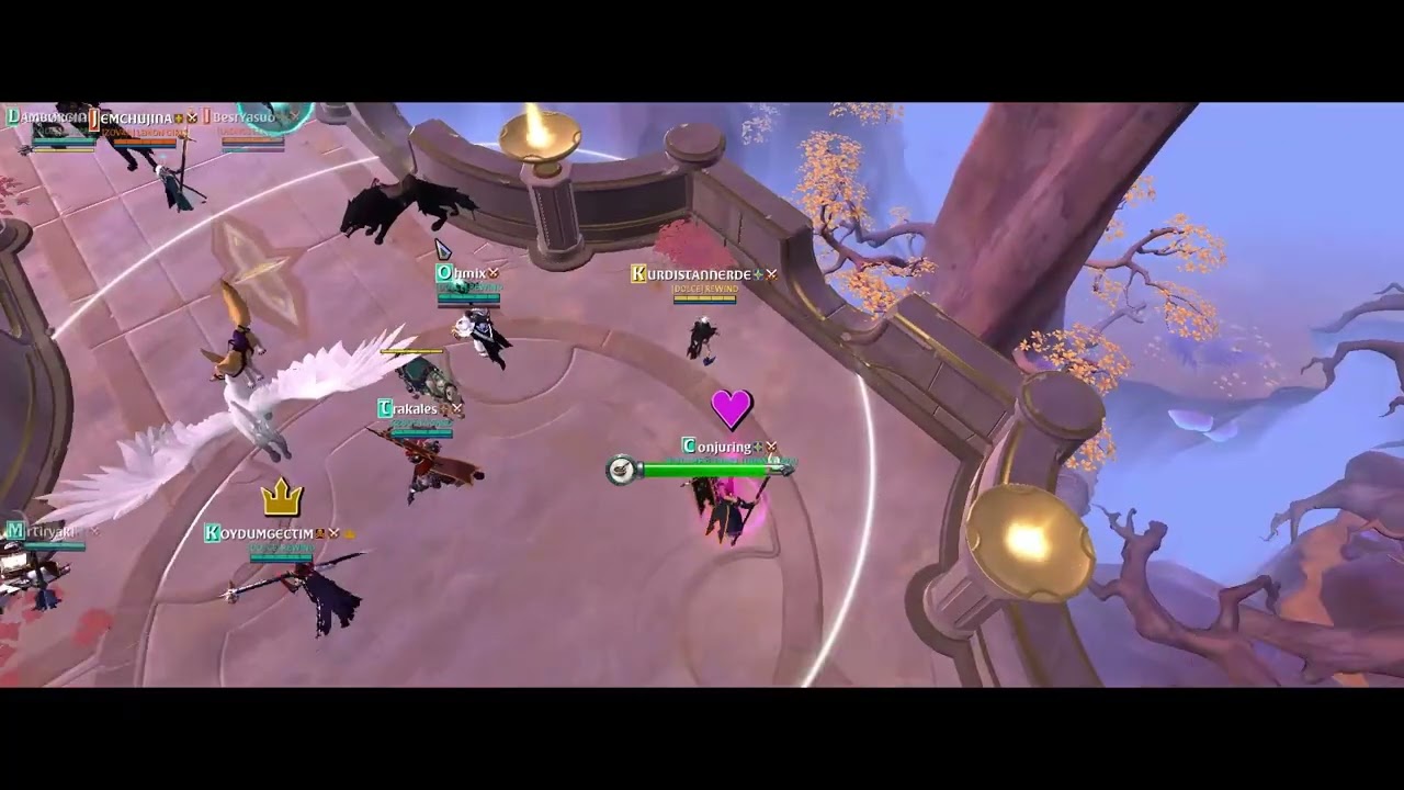 Brawl Comp Arctic Staff POV - Albion Online Avalon Fight