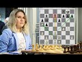 Комбинация Полины ШУВАЛОВОЙ ♟ Суперфинал чемпионата России по шахматам 2021