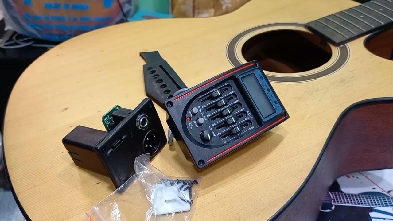 how to install equalizer on acoustic guitar pickup setupsaptak