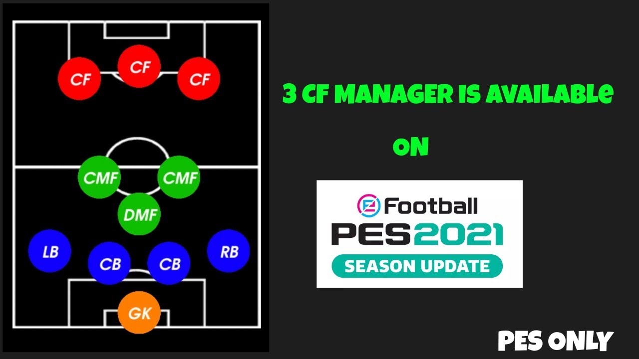 3 CF MANAGER IN PES 2021
