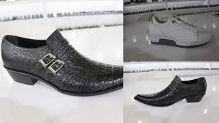 ETOR Cowboy Western Style Genuine Leather Men Boots Made in Turkey for Export Ye