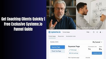 Systeme.io Tutorial for Coaches | Coaching Funnel Guide | Get 3 Clients in 30 Days