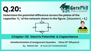 Ch02Q20 (Electric Potential & Capacitance) Assignment Solutions
