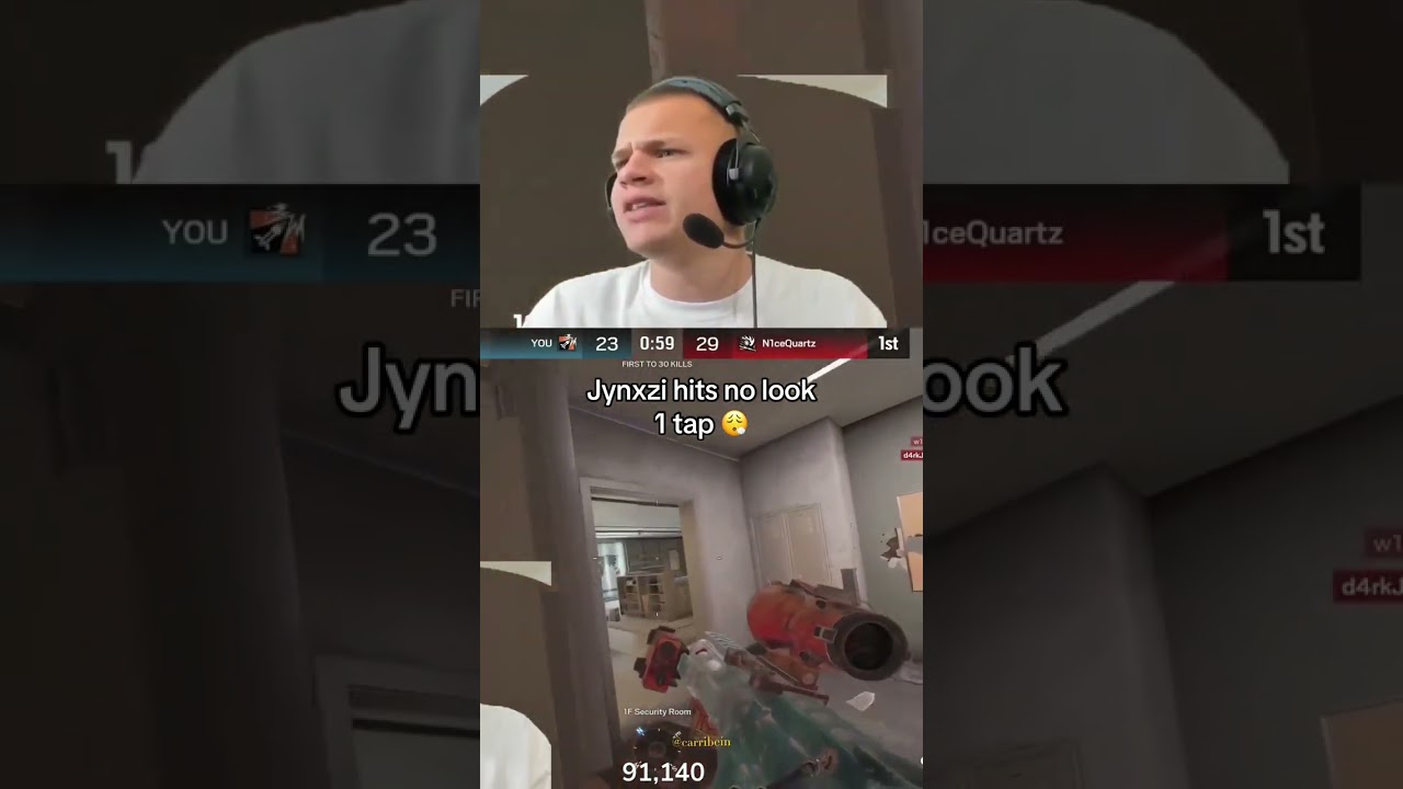 Jynxzi Hits No Look 1 Tap 😮