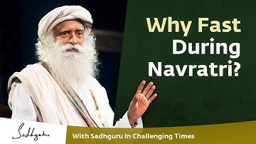 Why Fast During Navratri? 🙏 With Sadhguru in Challenging Times - 18 Oct