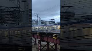 南海6200系(6517f)大和川橋梁通過