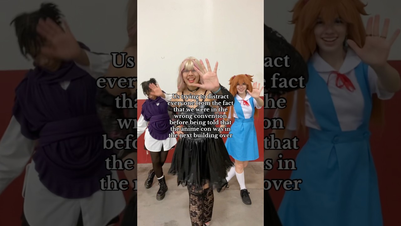 We were so confused at first; Ty to the person to told us! #cosplay #anime #choso #asuka #misa