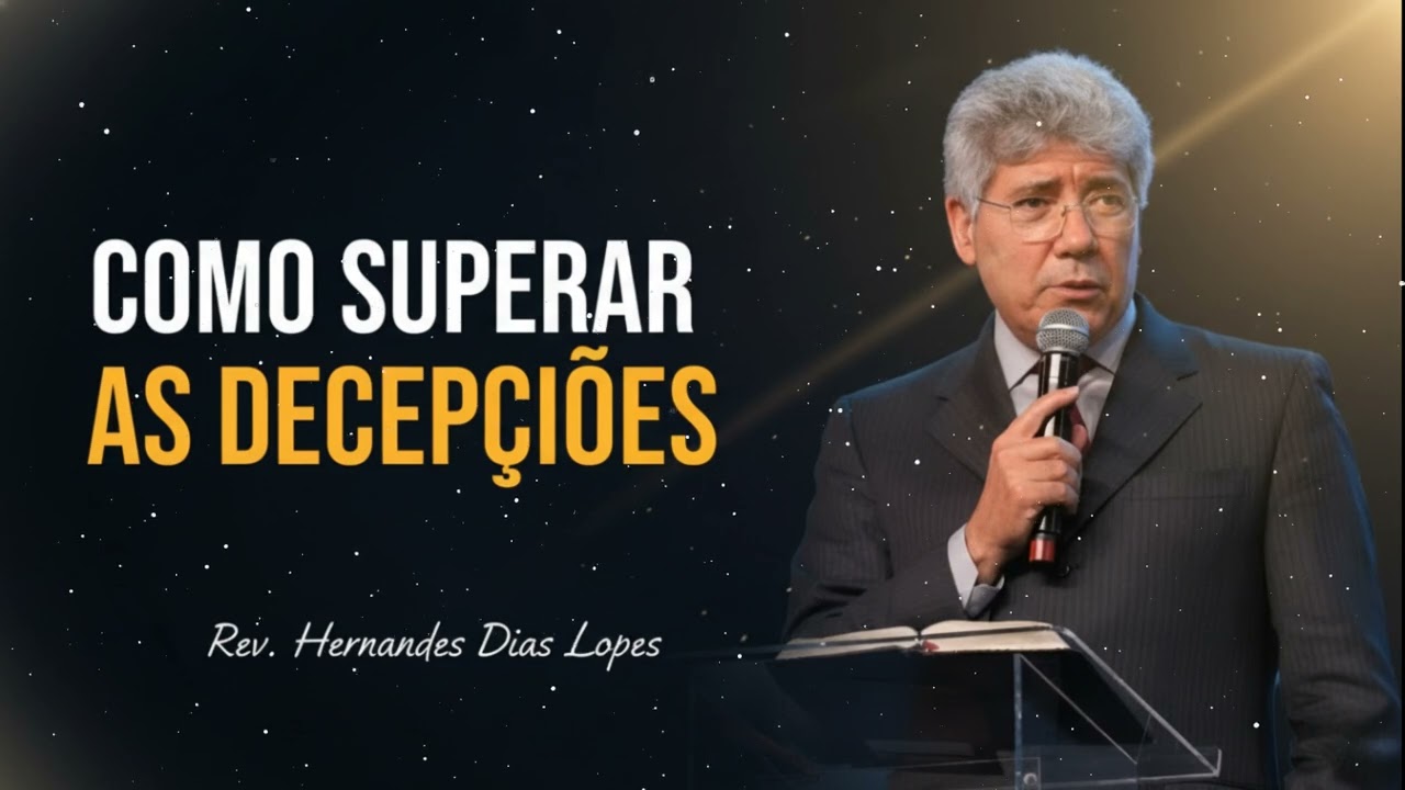COMO SUPERAR AS DECEPÇÕES -- Sermões Dias Lopes