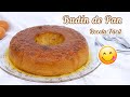 Cómo hacer BUDÍN DE PAN con Caramelo -  Receta práctica / Cositaz Ricaz