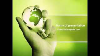 Full Olive Lamp PowerPoint Template by PoweredTemplate.com Update