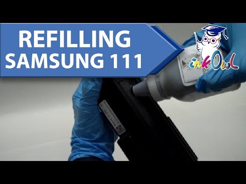 How to Refill SAMSUNG MLT-D111S (111S) Toner Cartridges for M2020, M2070