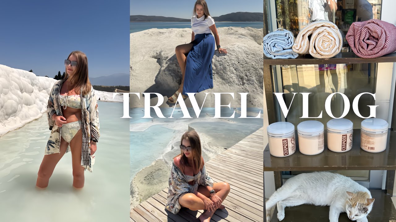 🌞CAŁA PRAWDA O PAMUKKALE🤍TURECKIE MALEDIWY🩵SALDA LAKE🐟TRAVEL VLOG🇹🇷