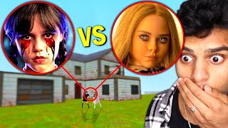 WEDNESDAY ADDAMS vs M3GAN in REAL LIFE!! *INSANE FOOTAGE*