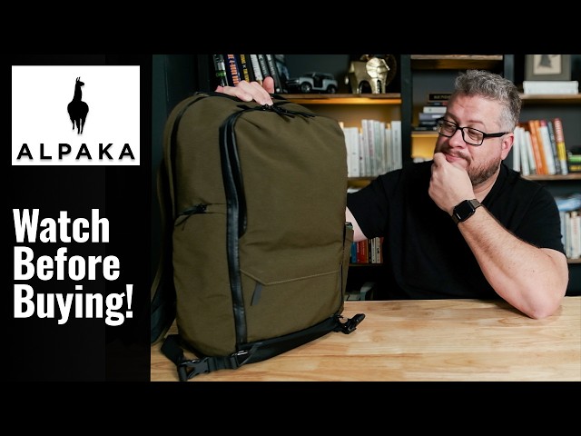 Alpaka Elements Travel Backpack Review | The honest truth - YouTube