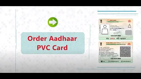 How to order Aadhaar PVC card from UIDAI website?