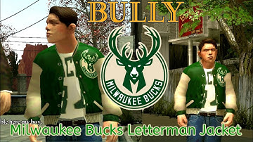 Bully AE - Milwaukee Bucks Letterman Jacket