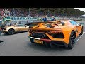 Lamborghini aventador svj drag racing vs huracan performante