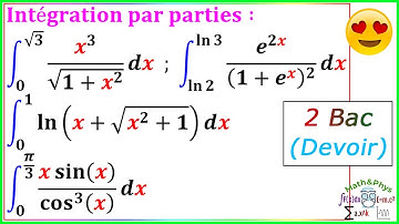 Calcul Intégral - Integration par Parties - 2 Bac - [Exercice 39]