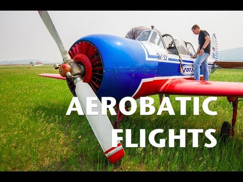 Aerobatic flying | 56th parallel adventure Travel Russia - YouTube