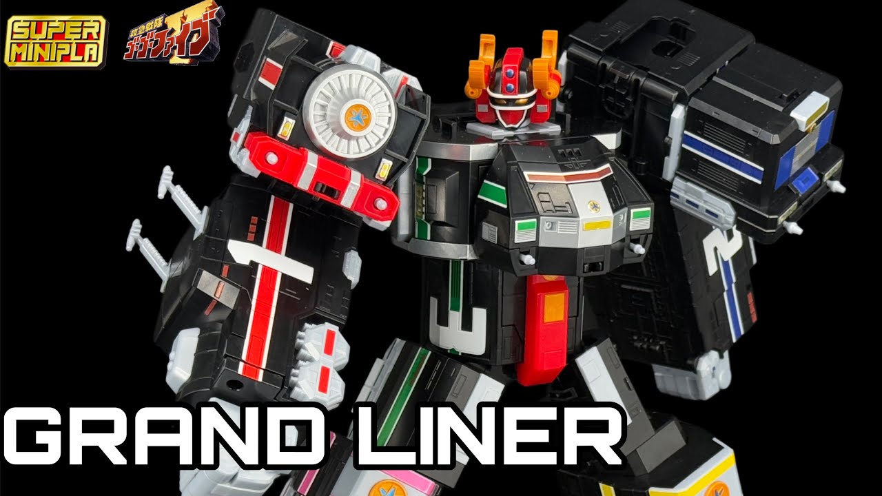 รีวิว P-bandai SMP ( Super Minipla ) : Grand Liner / Supertrain Megazord
