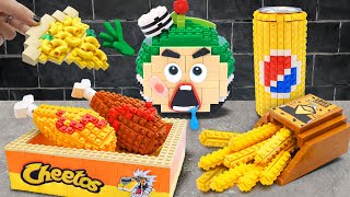 LEGO Cheetos Favourite Treat: Limo in The LEGO Prison - Lego Friends Challenge | Lego Food