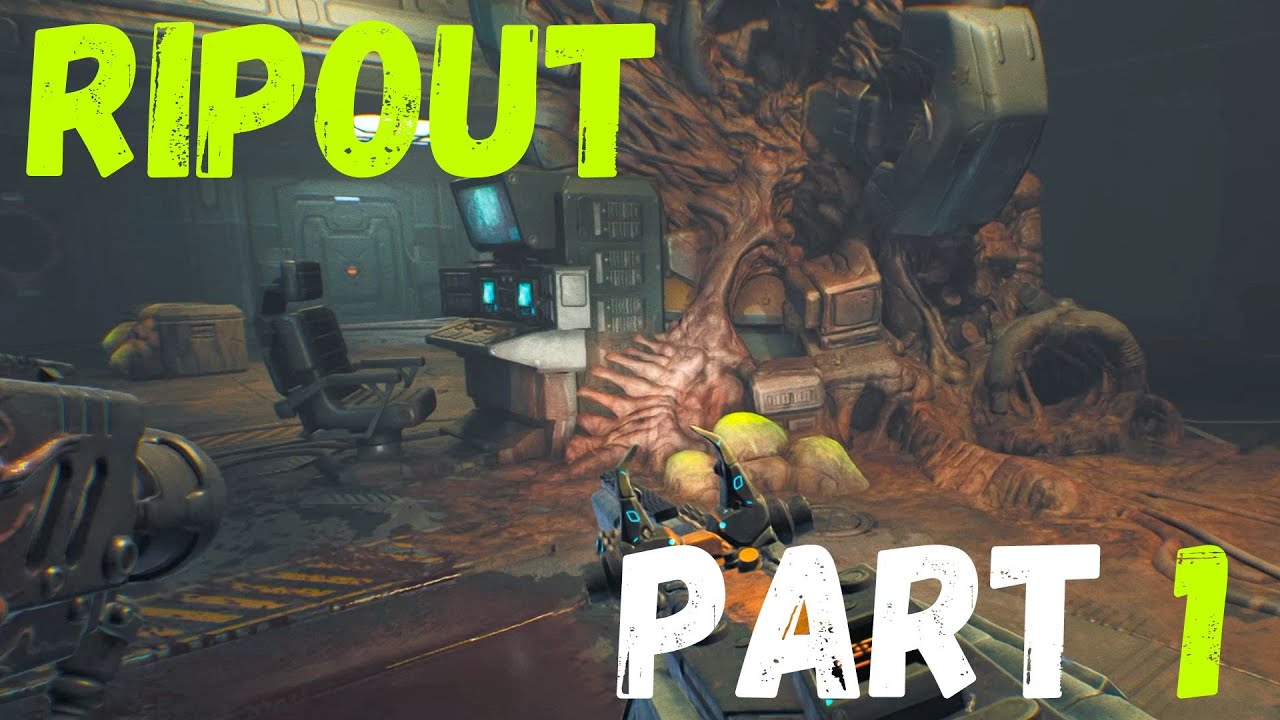 RIPOUT Walkthrough Part 1 - My cryogenic sleep ended in 2084!