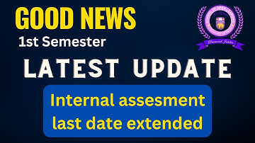 DU SOL 1st Semester Internal Assessment Last Date Extended | Sol Internal Assessment Last Date 2023