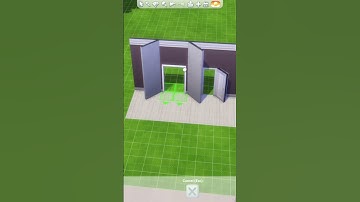 Fling those doors open! | #sims4 | #sims #shorts #cheat #tip #trick #design #hack #helpful #game