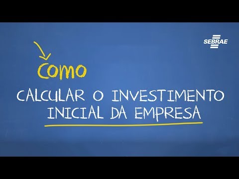 Como calcular o investimento inicial da empresa