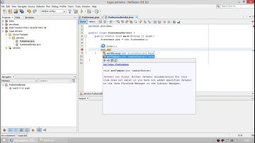 Tutorial Java Menggunakan NetBean | Dasar Java | Class, Object, Method (Setter dan Getter)& Attribut