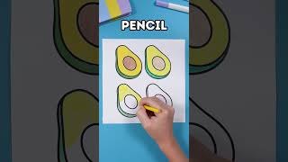 Ta-Da Avocado Colouring Fun For Kids