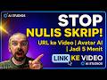 Cara Ubah Link Jadi Video AI Dalam 5 Menit! (Tutorial DeepBrain AI)